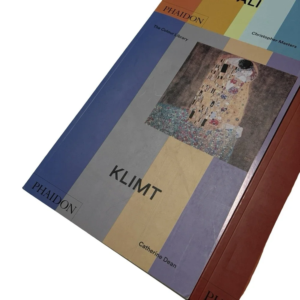 Phaidon Colour Library Paperback 4 Book Set : DALI , PICASSO , KLIMT, VAN GOGH